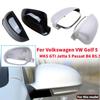 For Volkswagen VW Golf 5 MK5 GTI Jetta 5 Passat B6 B5.5 Car Rearview Side Mirror Cover Wing Cap Exterior Doror Trim Replacement
