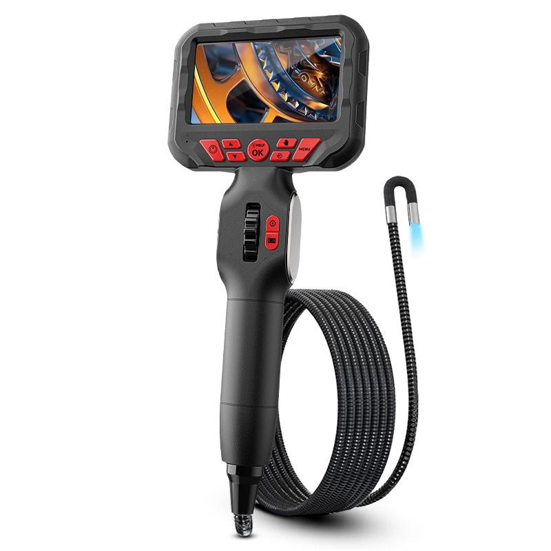 360° Rotating Industrial Endoscope with 6mm HD Camera for Automotive Engine Inspection
