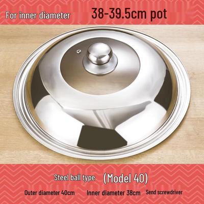 Zhaoran Stainless Steel Wok Lid