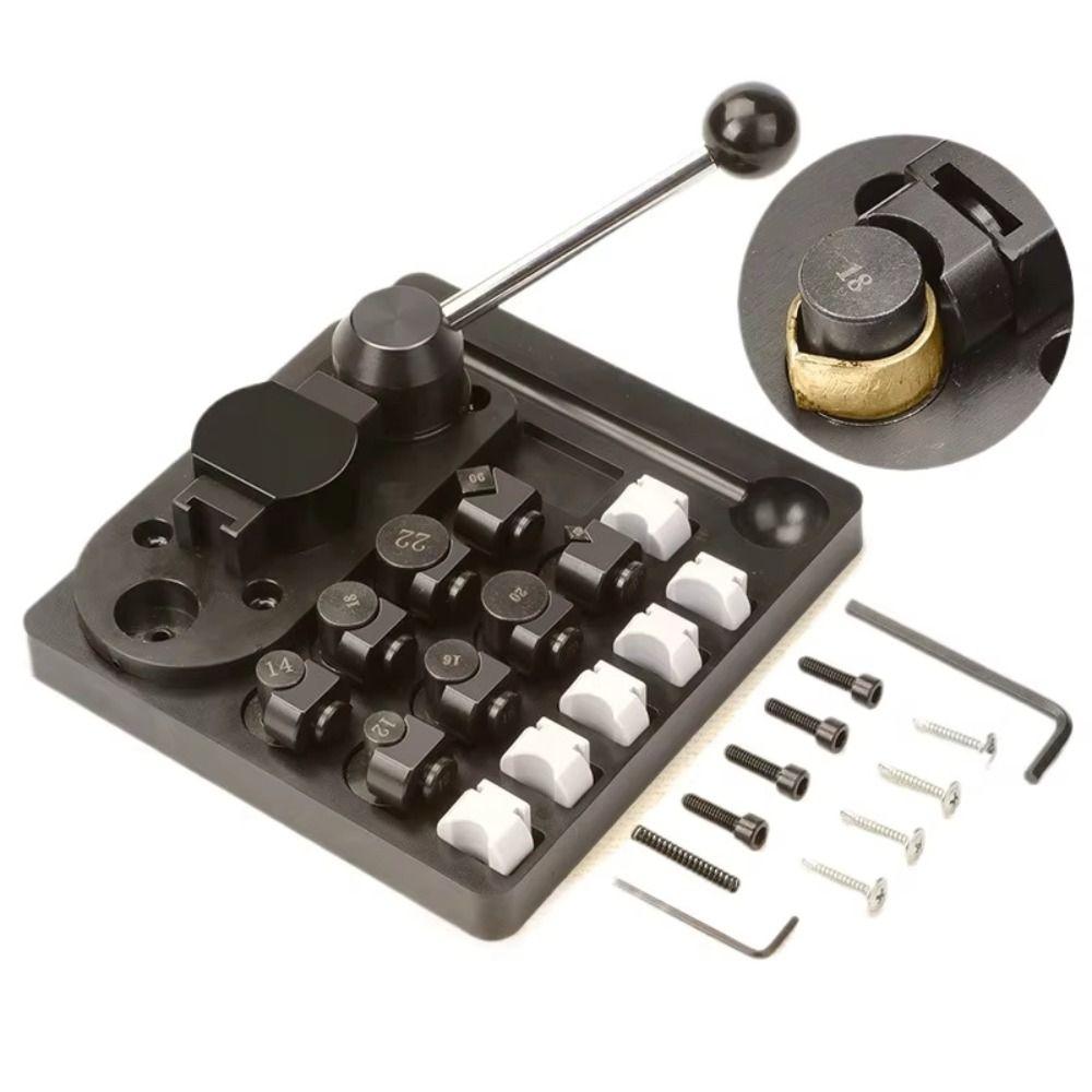 Wooden Base Jewelry Making Tool Precision Ring Forming Machine Metal Sheet Bending