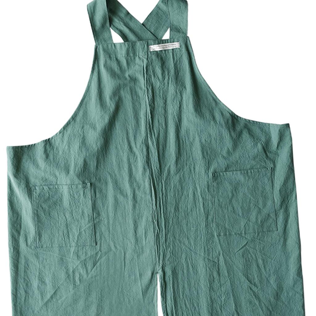 Painting Apron Workshop Durable Multi Functional Cross Back Solid Color for Restaurant
