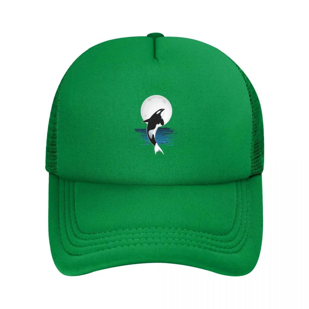 Kosatka Vodní Moře Oceán Horní Trička Kosatka Síťované Baseballové Čepice Snapback Módní Baseballové Čepice Ležérní Čepice Venkovní Unisex