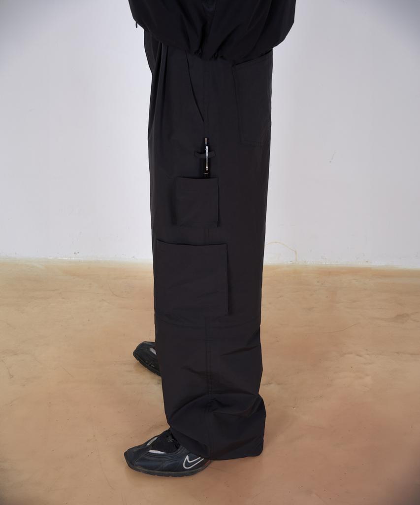 Yusudosi 3-Way Convertible Cargo Pants Black