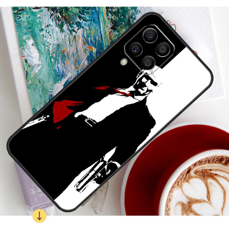 Man Hitman Agent Case For Samsung Galaxy M15 M21 M31 M55 M56 M36 M16 M06 M13 M33 M53 M12 M32 M52 M14 M34 M54