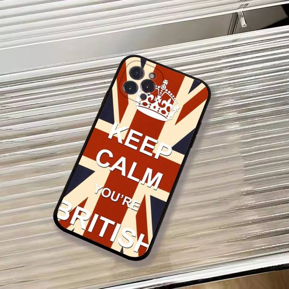 England F-Flag Football Wettbewerbe Cheer Handyhülle Für iPhone 17,16,15,14,13,12,11 Plus,Pro Max,XS,Weiche Silikon Schwarze Hülle