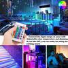 LED Lights StripS Bluetooth USB 5V LED Strip RGB Flexible LED Lamp Tape Ribbon RGB TV Desktop Screen BackLight Diode Tape 30 LIght/M Not Waterproof