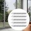50 Pieces Door Corner Seals Rubber Sealing Strips Foam Window Strips,Gaps Jamb Frame Seal