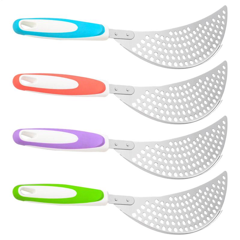 Food Washing Drainer Plate Stainless Steel Anti-splashing Plate For Food Washing Slim Lightweight Kitchen Supplies For Dorm