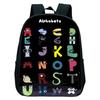 Cartoon Preschool Bookbag Waterproof Backpack Alphabet Lore Print School Bags Kindergarten Backpacks for Boys Girls Kids Bag