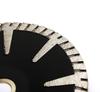 Concave Curved Diamond Blade for and Continuous Turbo Rims 5-inch Granite, Marble,