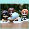 Gintama Sit Position Pvc Figure Collectible Model For Anime Fans