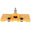 Hole Opener Punch Locator ABS Woodworking Hinge Perforated Positioning Plate Supplies 35mm