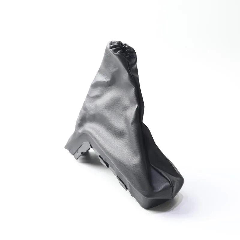 For OPEL ASTRA H High-quality Leather Interior Center Manual Handbrake Gaiter Boot Cover Car Refit Accessory