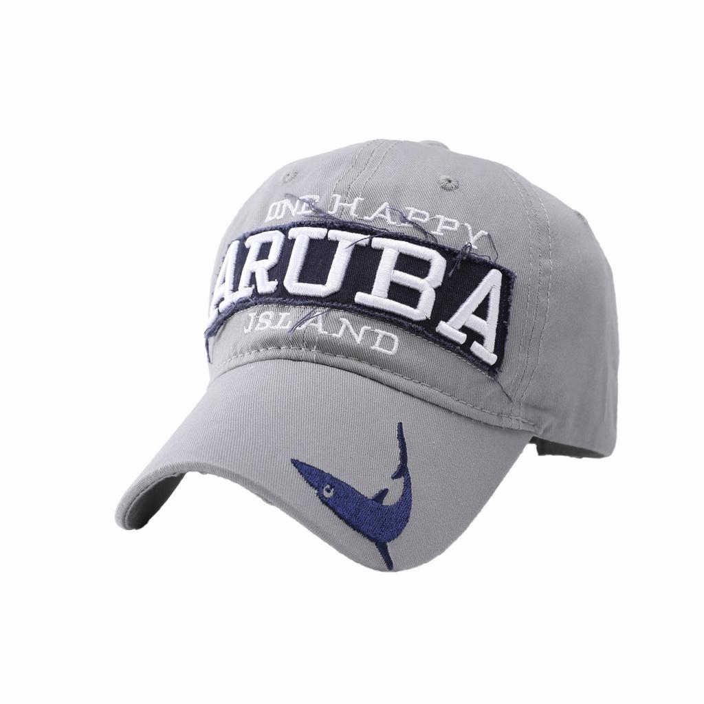 Cotton letter red hat women's spring and summer big head circumference baseball cap men's big brim sun protection shade cap~