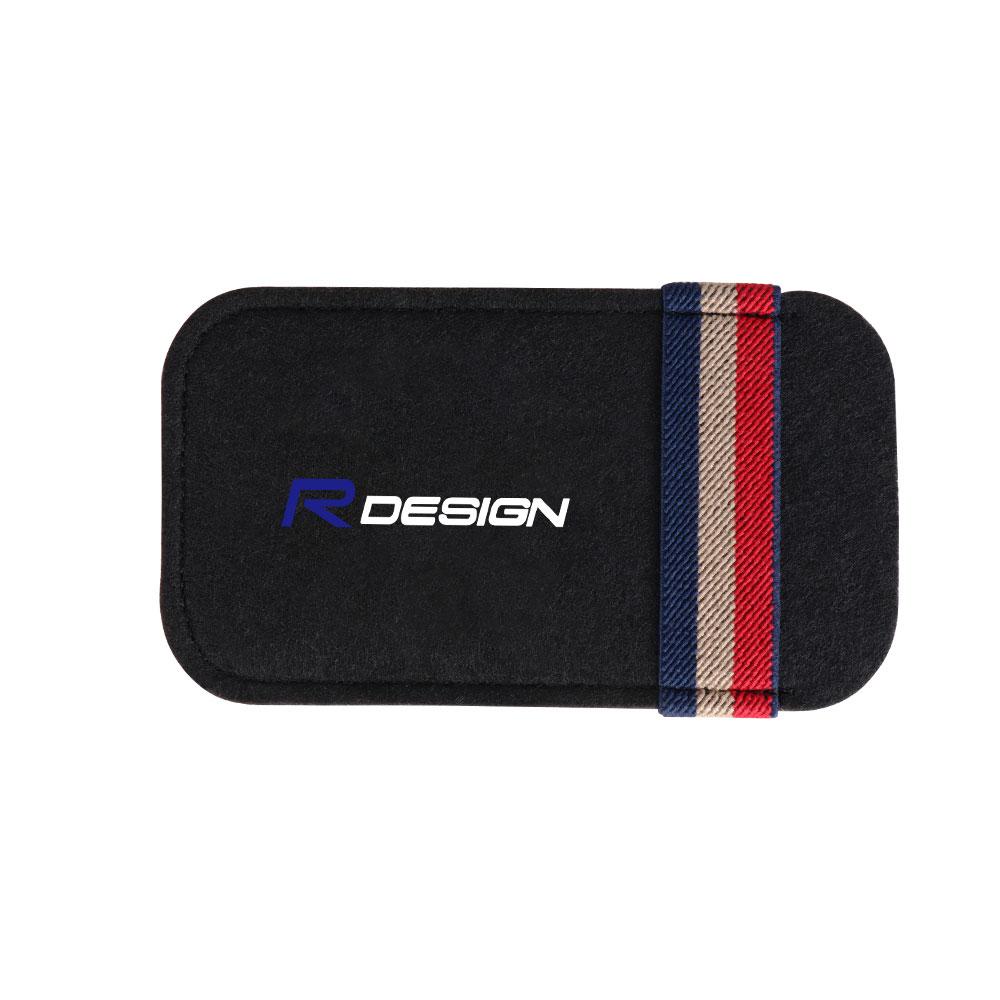 Für Volvo Rdesign V40 V50 S40 S90 XC90 S60 XC40 C40 S60 XC60 Auto Sonnenblende Brillenaufbewahrungstasche Sonnenbrillen-Organizer-Etui