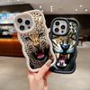 Husa moale Macaron Big Wave pentru iPhone 11 12 13 14 15 Pro Max Samsung A13 A23 A14 A24 A55 Husa Xiaomi Redmi Note 13 12 A51 Tiger Leopard Model