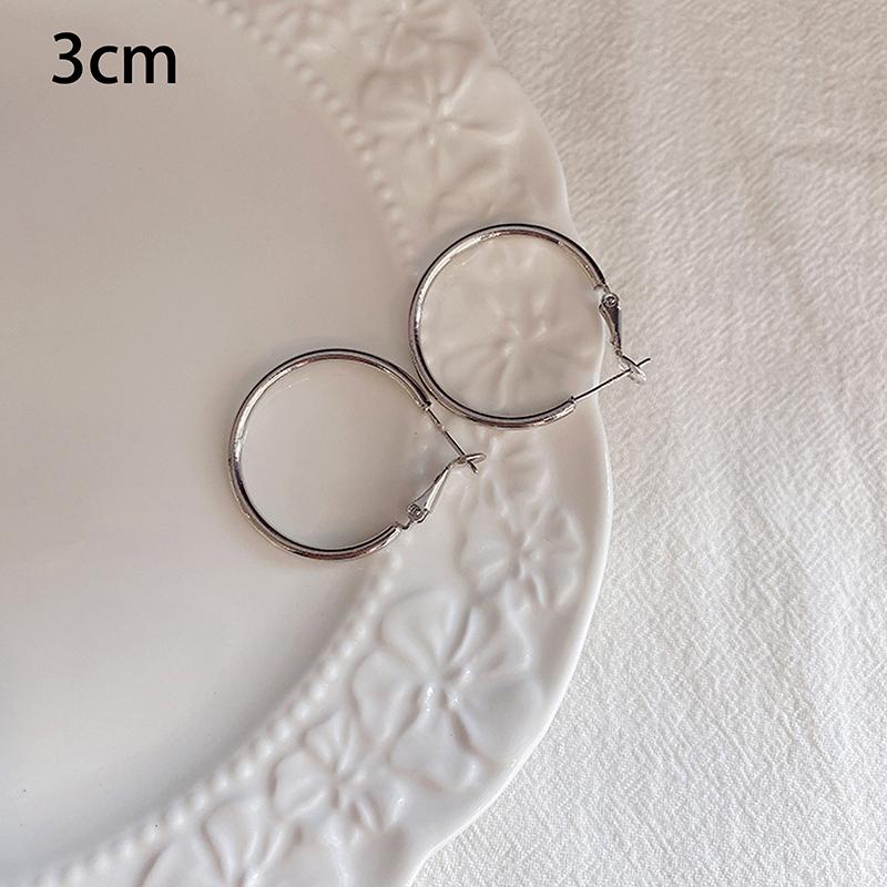 

Классические Простые Преувеличенные Большие Геометрические Серьги-Кольца для Женщин Темпераментные Корейские Подвески Вечеринка Ювелирное Изделие Аксессуар