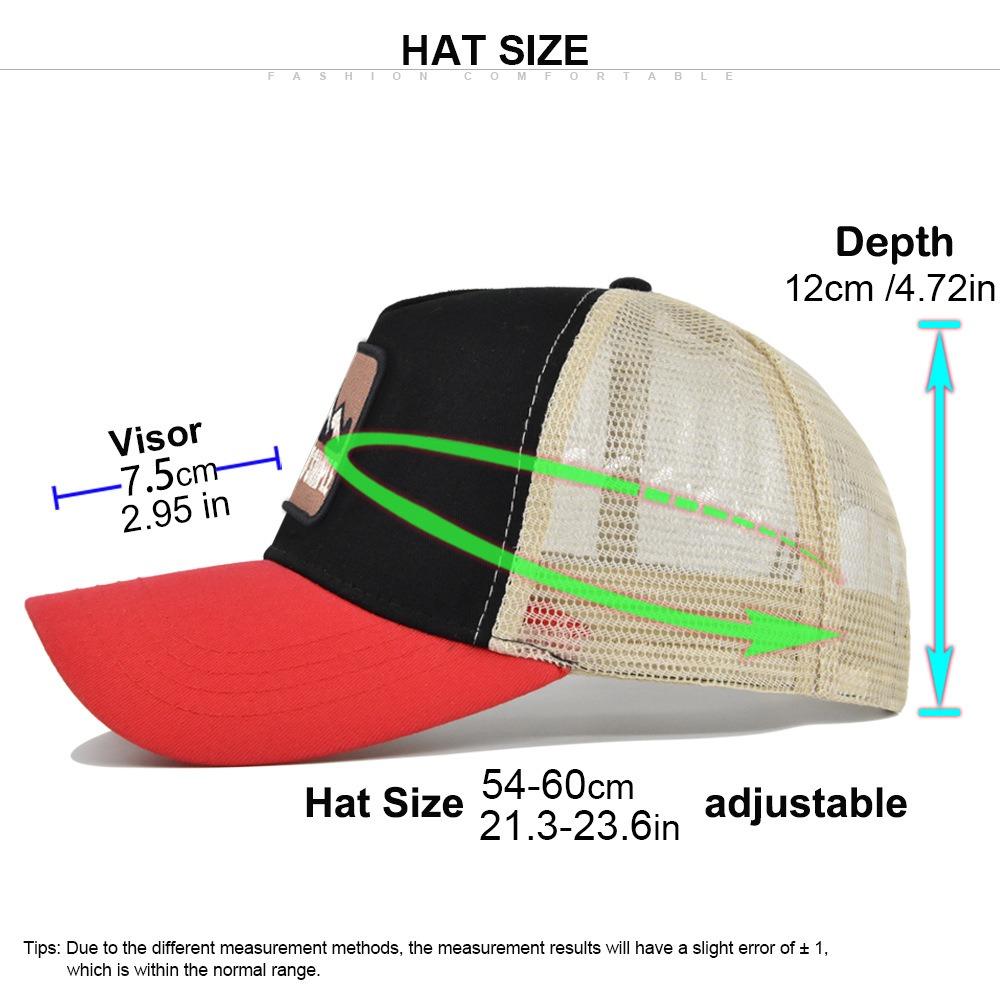 Letter Embroidery Baseball Cap Breathable Sun Hat Comfortable Dad Hat Outdoor