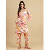Women Designer Printed Kurta Pant Cord Set Indian Bollywood Top Tunic Kurti VSO-1698 C