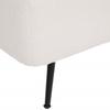 Banc Déco coffre "Aurora" bois &amp; métal Blanc Atmosphera