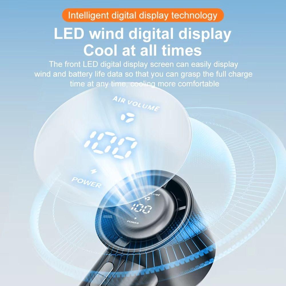 Ultra-Quiet Personal Cooling Fan Powerful Wind Cooling and Ice Pack Fan Small Electric Fan  Office