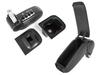 Opel Astra IV J 09-19 Armrest Set Black Eco Leather & Mounting Kit