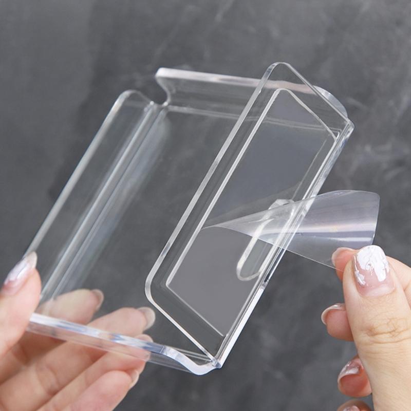 Efficient Wall-Mounted Bracket Acrylic Soap Support for Security Monitorings