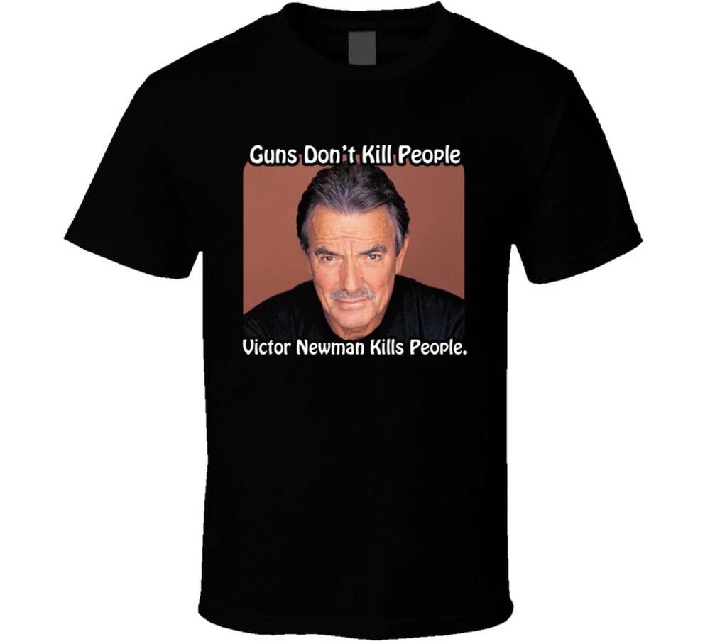Victor Newunisex YR Guns Dont Kill People Soap Villain T Shirt S