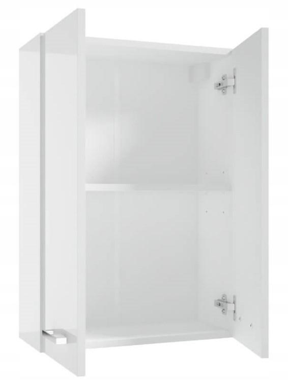 Mea White Gloss Wall-hung Bathroom Cabinet 71 X 50 Cm