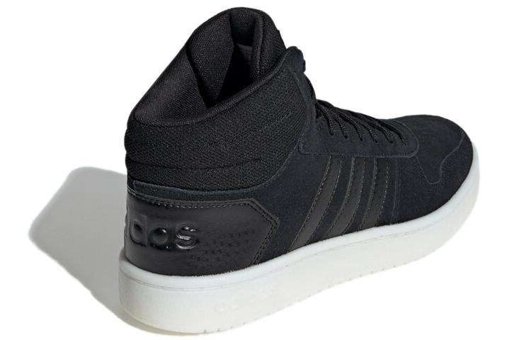 Adidas Hoops 2.0 Mid 'Black White' Women's EE7893