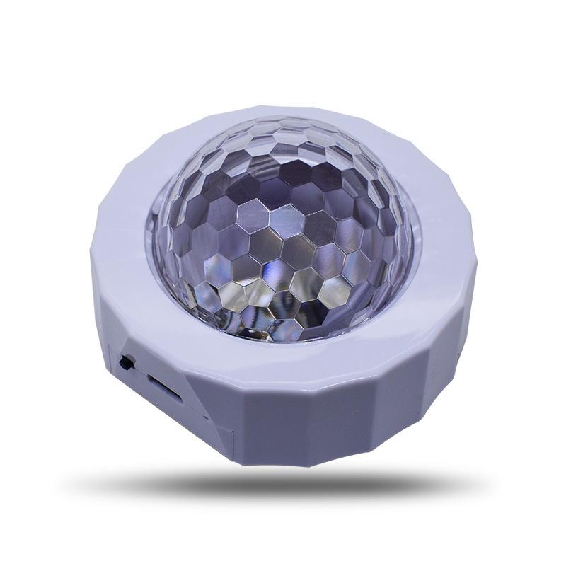 Xiaomi Car Disco Ball Rechargeable Battery Mini Disco Ball for Car Music Sound Activated Multicolor Car Disco Lights Inside Your Car