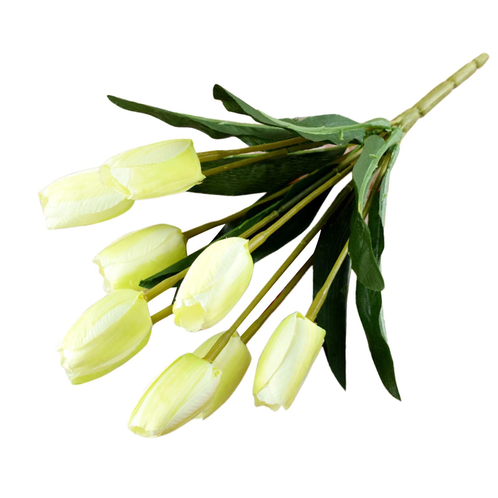 

Искусственный цветок из латекса, настоящий свадебный букет, украшение для дома белый