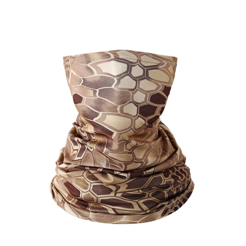 Cooling Ice Silk Outdoor Bandana: Versatile, Breathable, Sun-Protective Neck Gaiter for Cycling