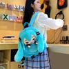 Hatsune Miku Plush Toy Backpack Cartoon Bag With Adjustable Shoulder Straps