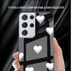 LIEBE Herz Glas Hülle Für Samsung Galaxy S22 S20 FE S21 Plus Handyhülle S10 5G S9 Note 20 Ultra 10 Lite Hülle