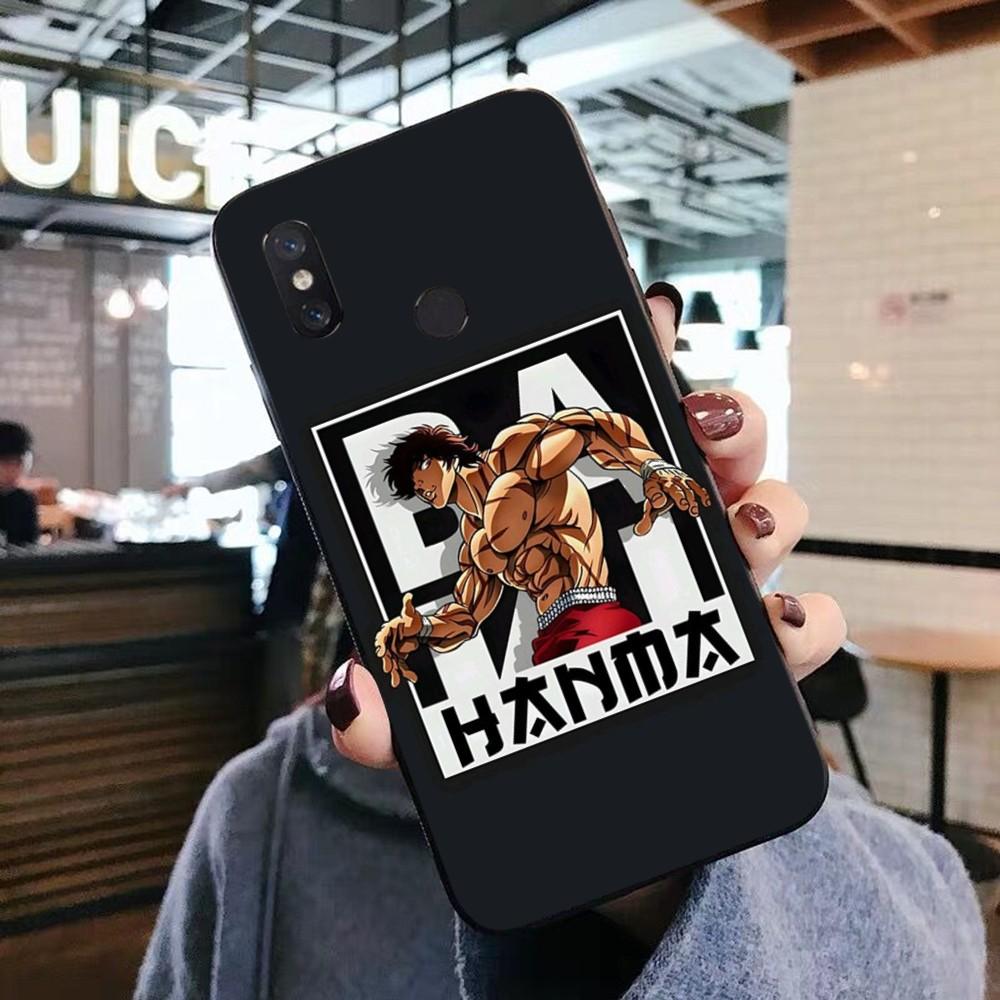 Anime B-Baki Phone Case For Xiaomi Mi 5X 8 9 10 11 12 Lite Pro 10T PocoX3pro PocoM3 Note 10 Pro Lite