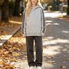 450g Trendy Unisex Cotton Terry Ollie Fleece Hooded Three-Stripe Patchwork Sweatshirt Jacket - Autumn/Winter Collection