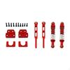 RC Rear Shock Absorb Set Mounting Hardware 1/12 Model Vehicle Parts Spare Axle Tie