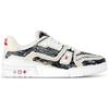 Louis Vuitton Trainer Low Top Stylish Skateboarding Shoes Unisex Black 1ABLWE