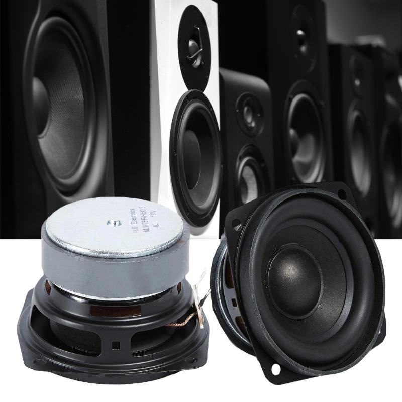 Difuzor Metalic 3 inch 4 Ohmi 15W Difuzor Full Range Difuzor cu Diafragmă Compozită Înlocuire Difuzor pentru KTV