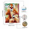 DIY Diamond Painting Cute Baby Squirrel Cross Stitch Kit Mosaic Art Diamond Painting Full Circle Diamond Home Decoration