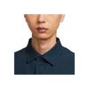 Nike SB Solid Color Fashion Comfortable Outdoor Sports Training Casual Multi-Pocket Long Sleeve Shirt Men shirts Navy-Blue FV7346478