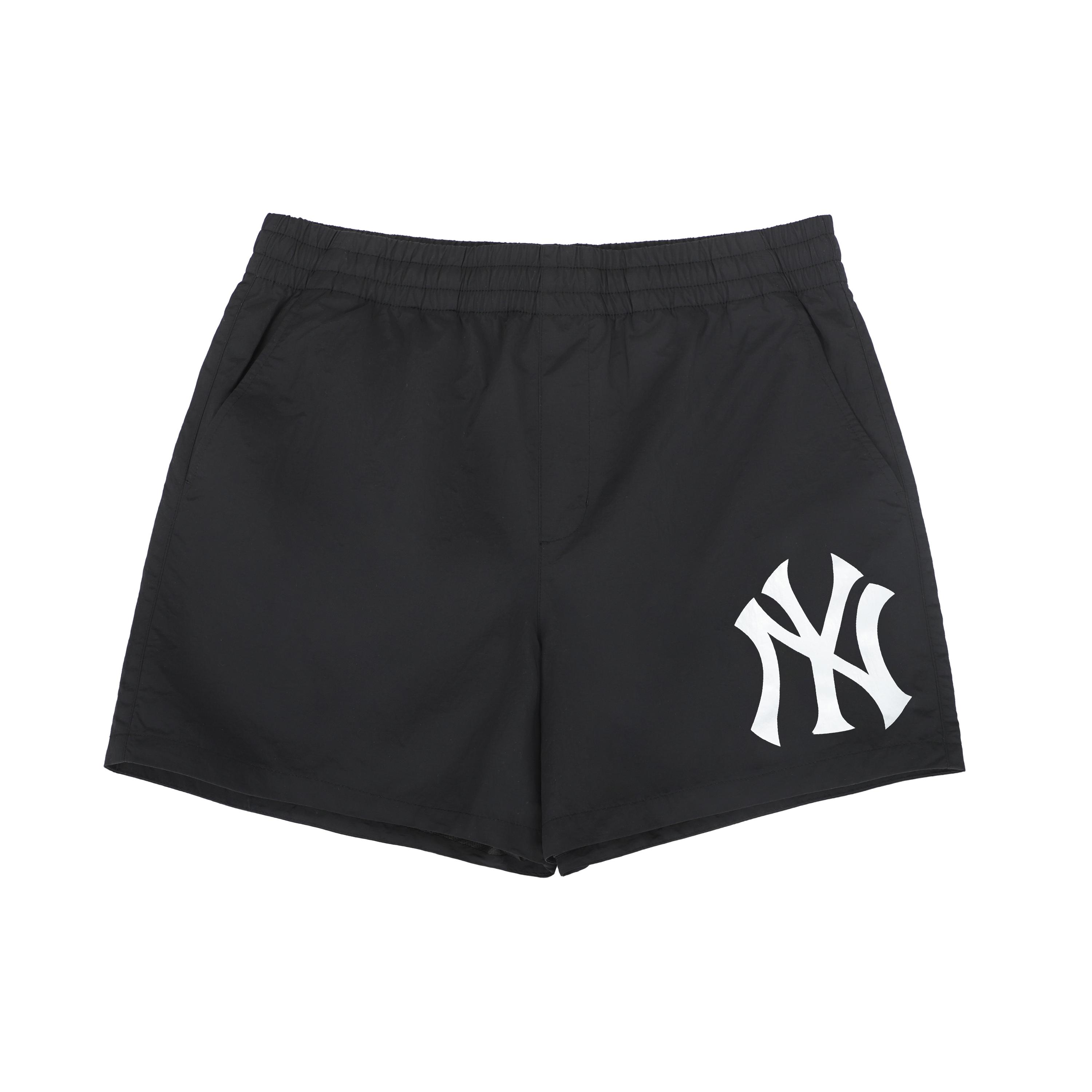 MLB New York Yankees Shorts Unisex Black 3ASMB0323-50BKS S