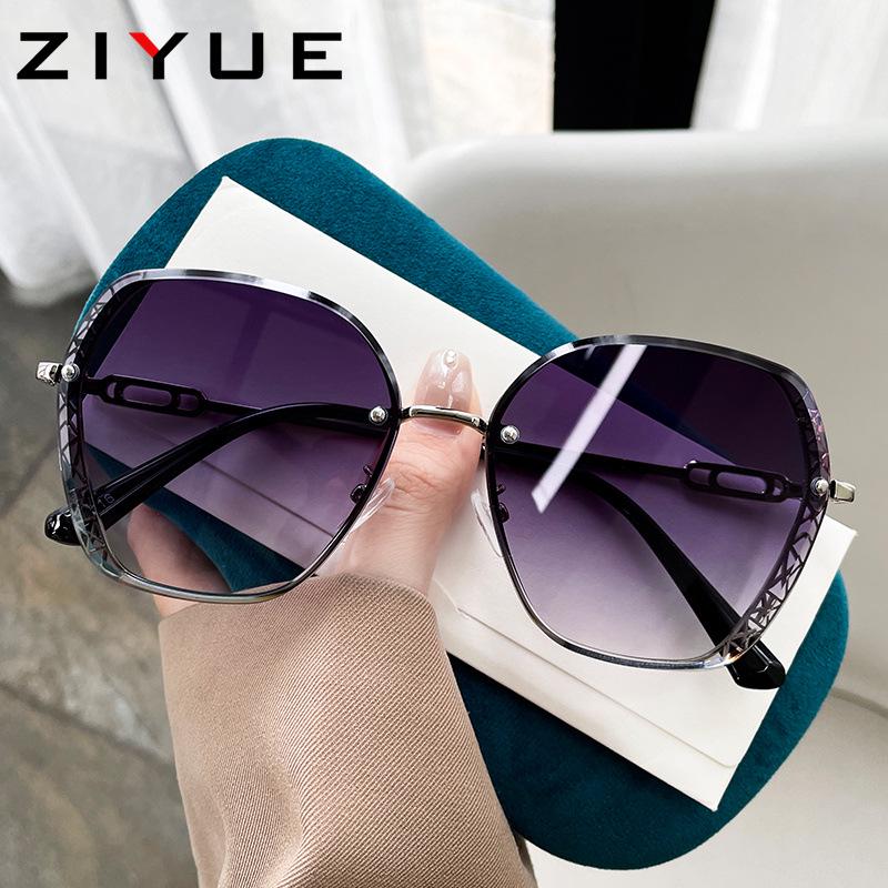 

Унисекс Солнцезащитные очки с полигональной оправой с защитой от УФ-лучей - Стильные солнцезащитные очки и очки для вождения