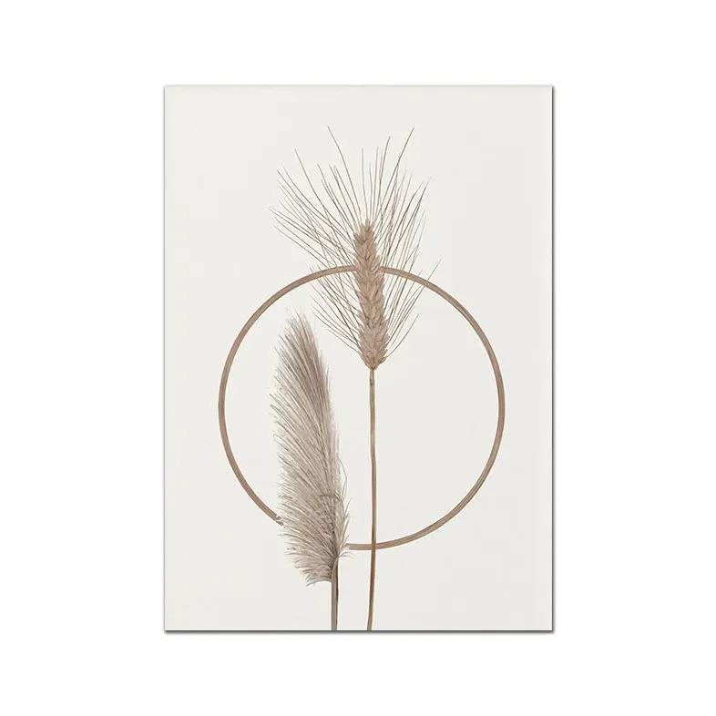 Skandinavische Minimalistische Wandkunst Minimalistischer Druck Leinwandbild Poster für Schlafzimmer Moderne Heimdekoration