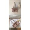Large Capacity Women's Casual Shoulder Bag with Bow Cute Tote Bag for College Students School Class Daily Commute Shopping Lightweight Handbag