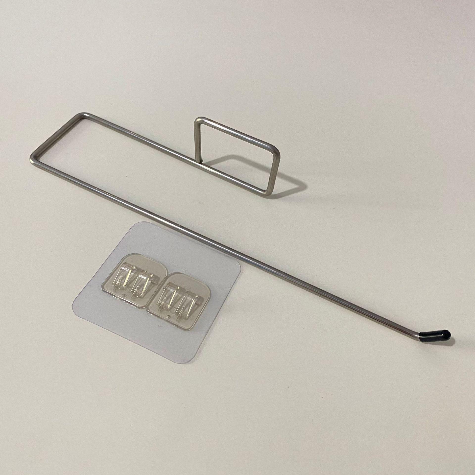 

Многофункциональная настенная вешалка для полотенец без перфорации для кухни/ванной комнаты long, 27cm, double buckle patch прозрачный