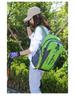 Unisex Outdoor Hiking Backpack - Large Capacity, Nylon Straps, Color Block Design