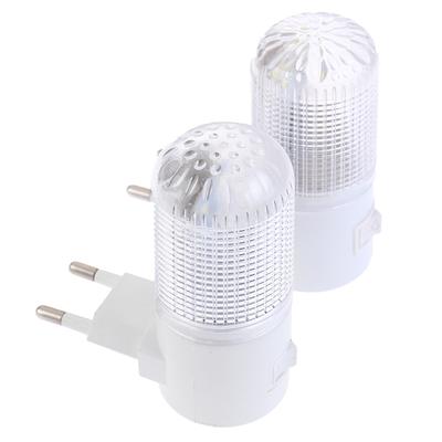 2 Stücke Notlicht Wandleuchte Home Beleuchtung Led Nachtlicht Eu-stecker