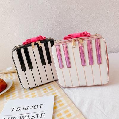 Fashion Personality Laser Piano Key Bag Creative Chain Shoulder Bag Women Small Wallet Luxury Handbags Female Messenger Bag